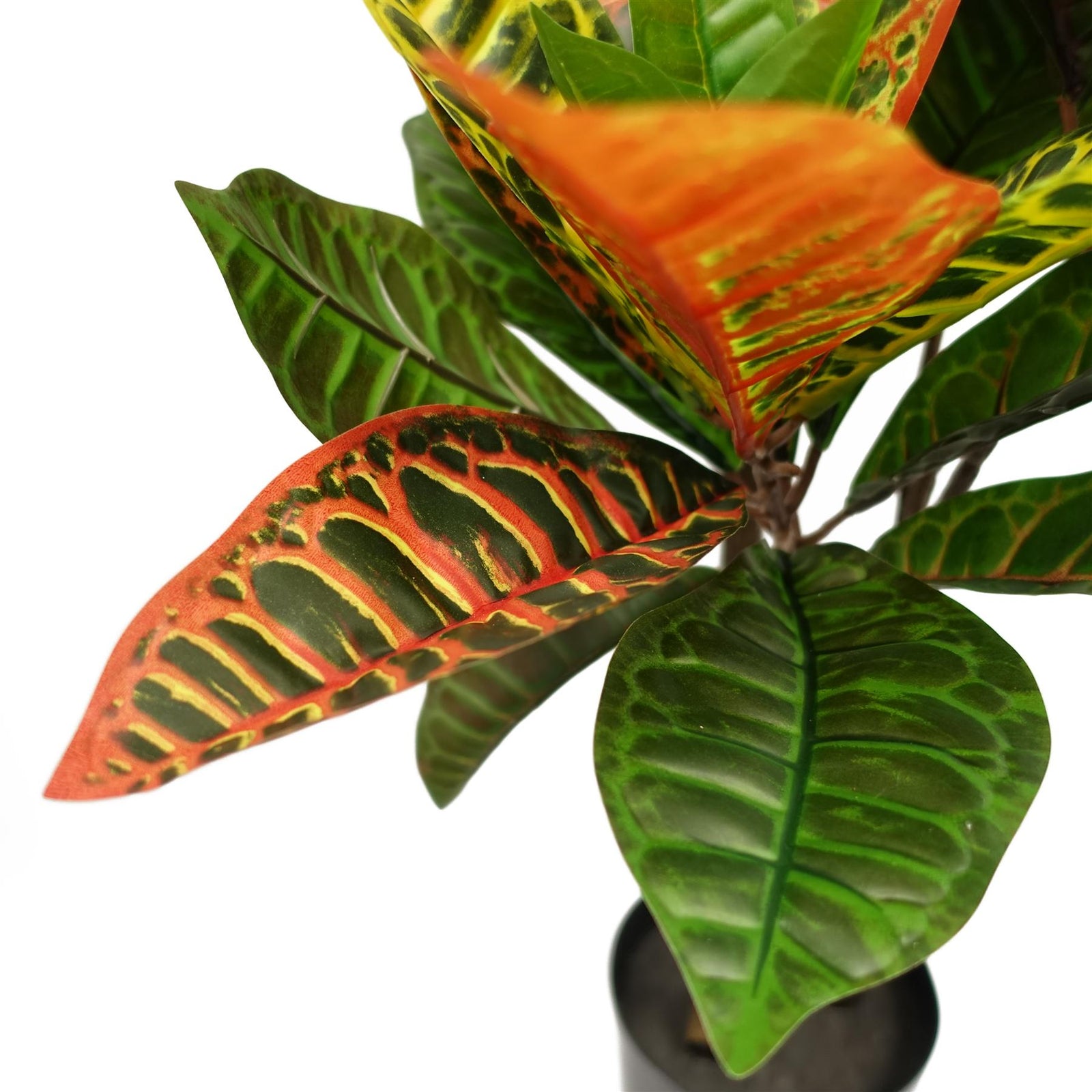 140cm Artificial Codiaeum Tree With 179 Leaves