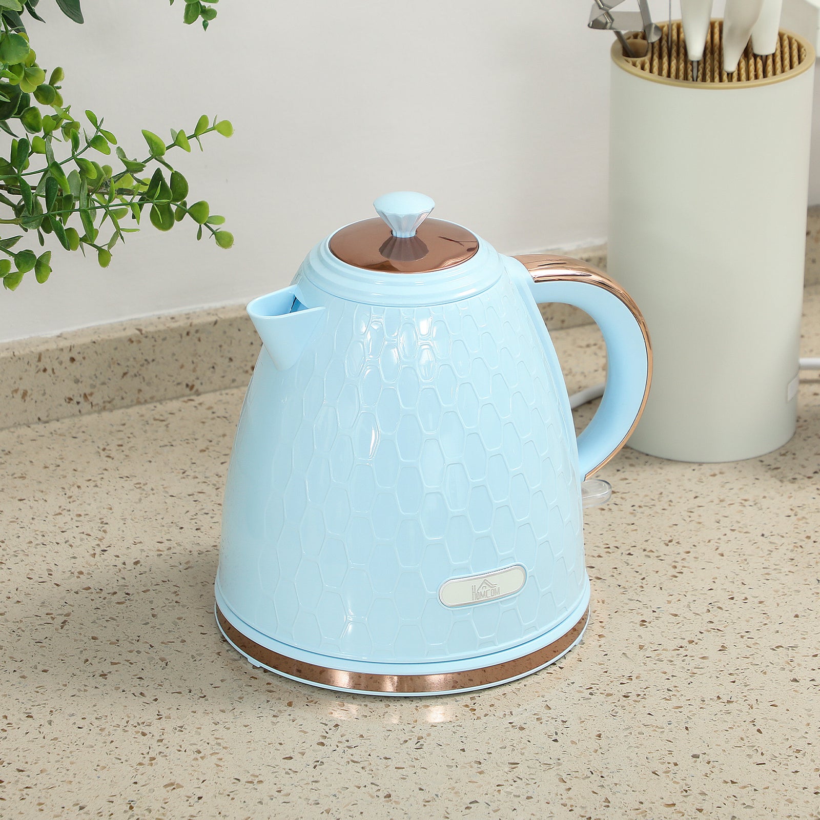 Electric Kettle, Auto Shut-off | Blue