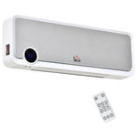 1000w/2000w Wall Downflow Heater 10-49 Degree Temperature | One Size | Multi Colour