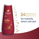 Advanced Care Pro Age Body Wash 24h Renewing Micromoisture 400ml | Set of 4 | White