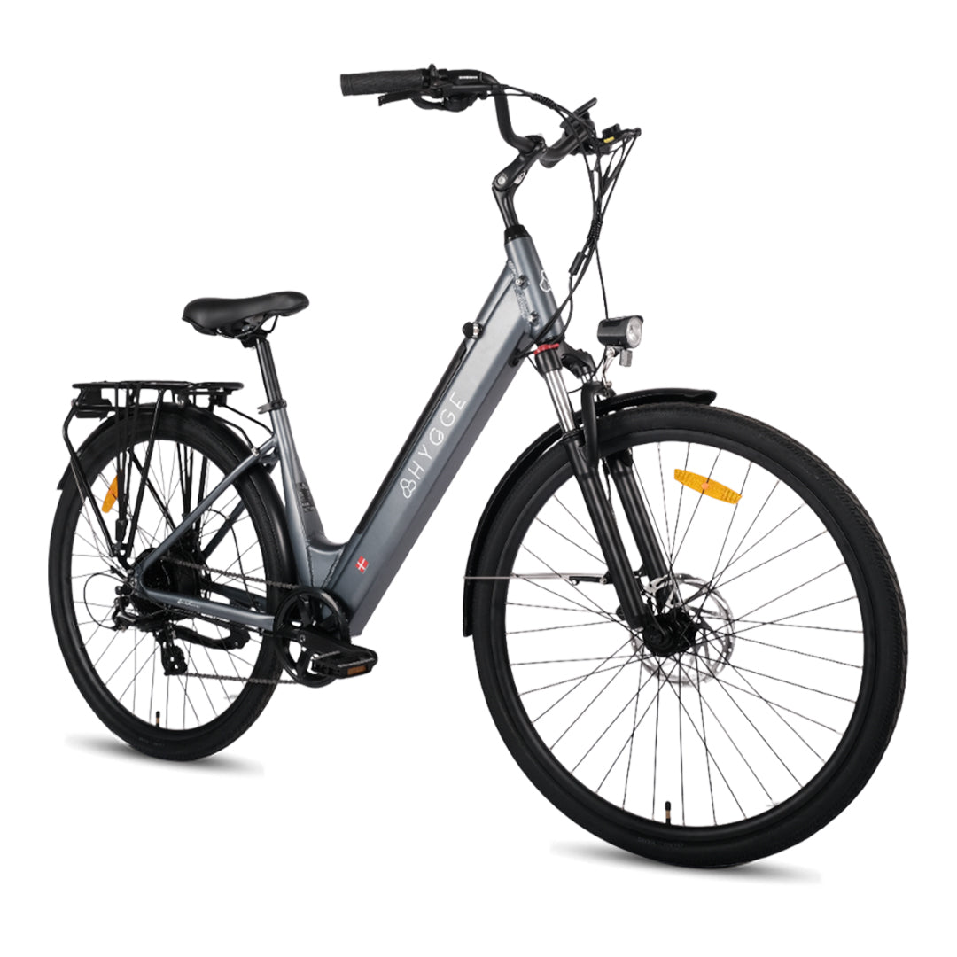 Aarhus Step 2025 - Urban E-Bike with 48V 14Ah Battery - Graphite Grey