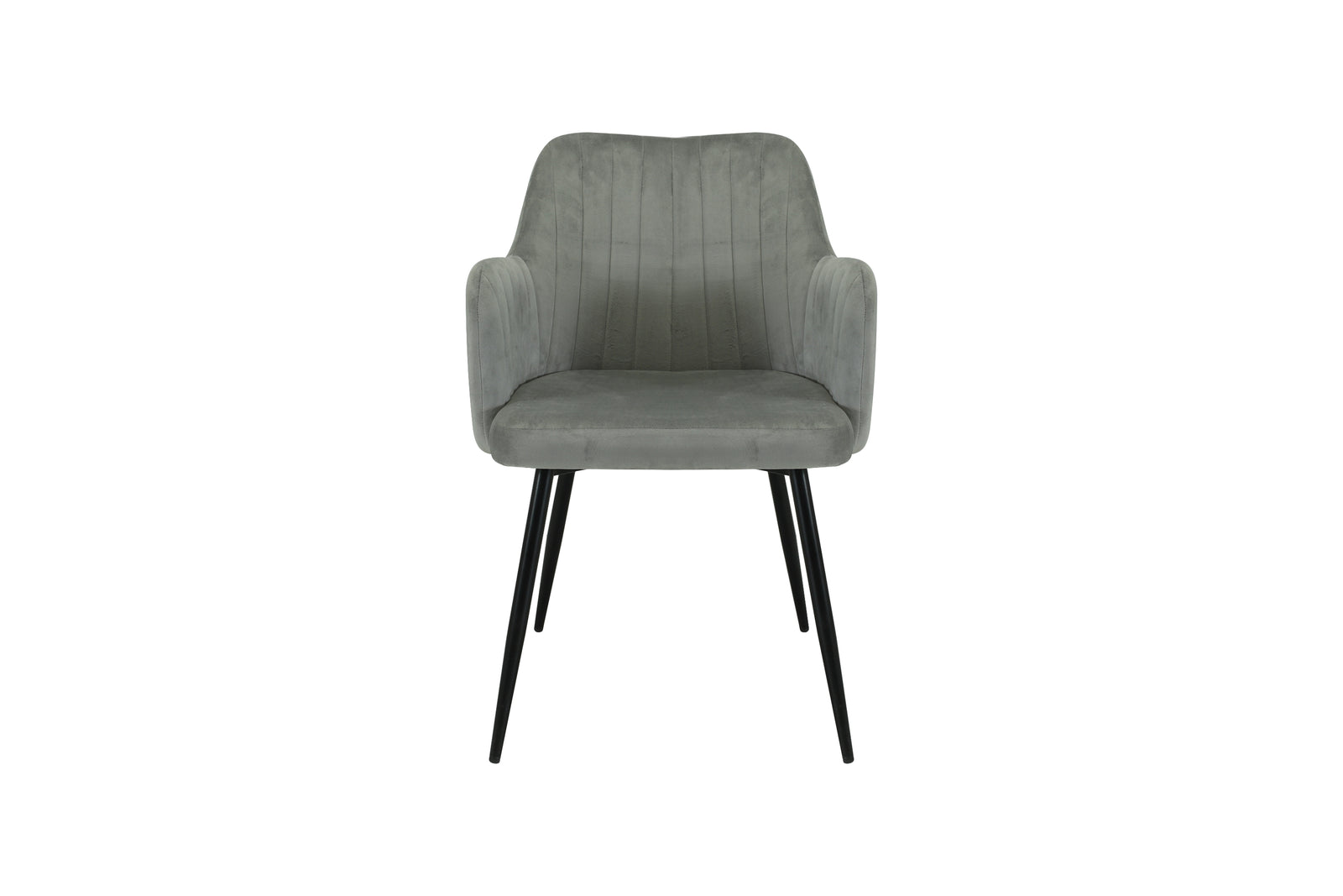 San Diego Marble Top Dining Table With Charlotte Velvet Chairs | Grey