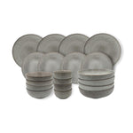 Nordic Stoneware Dinner Set | Set of 20 | Grey
