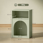 Bedside Table, Modern Bedside Cabinet For Bedroom | Green