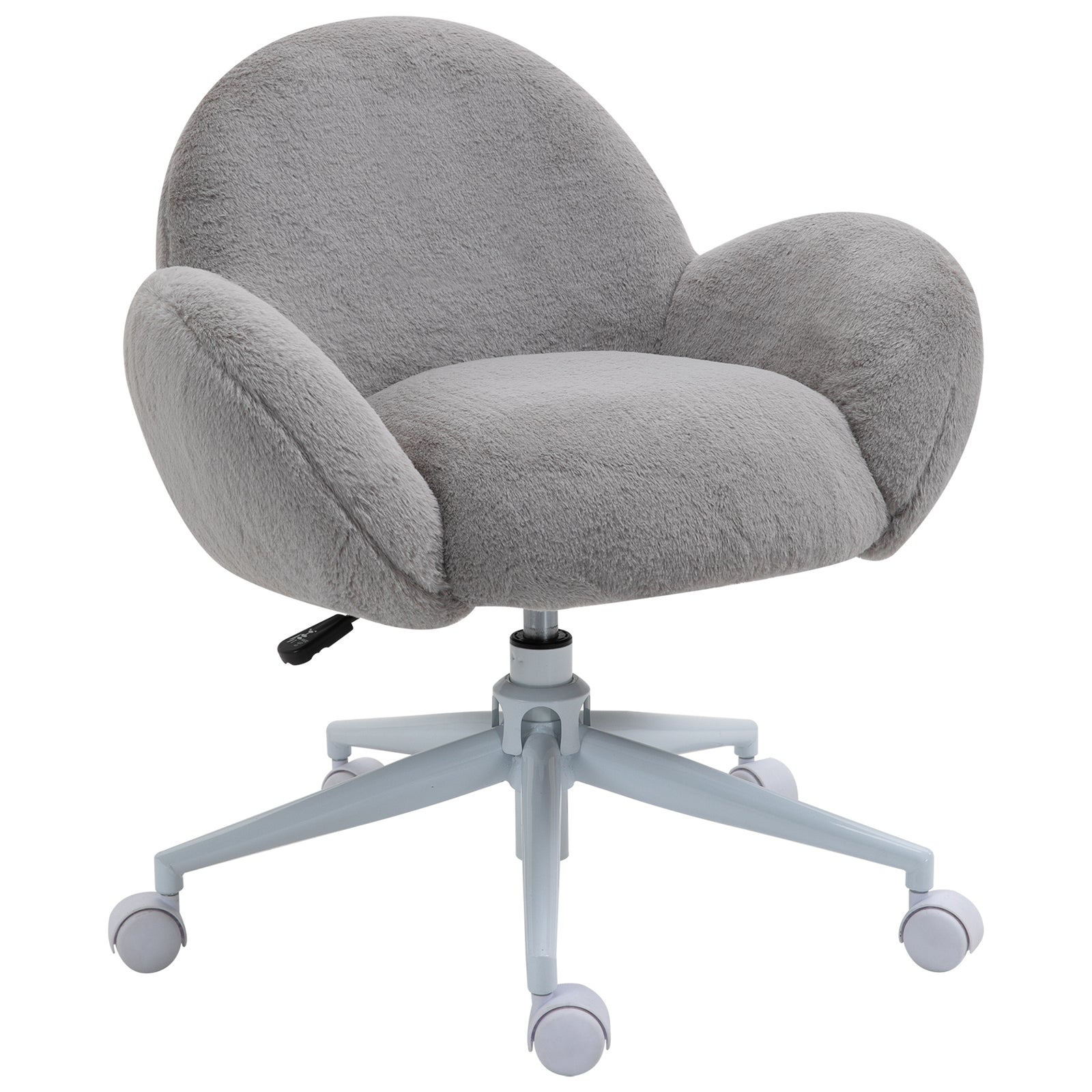 Fluffy Leisure Chair W/ Armrest