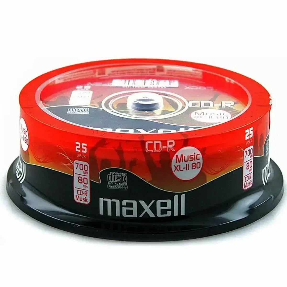Maxell Cd-r80 Xl-ii Blank Cds For Audio Recorders - Pack Of 50