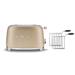 Tsf01 Matte 2 Slice Toaster + 2-sandwich Racks | Champagne