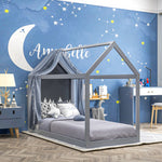 Wooden Single Bed Frame With Tree House Style | Single
