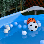 Steel Frame Pool With Filter Pump, Reinforced Sidewalls | Sky Blue