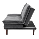Scandinavian Click Clack Sofa Bed - Double | Grey