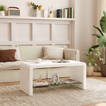 High Gloss Storage Coffee Table, Centre Table Living Room