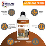 Insofloor Floor Primer - Insulating, Energy Saving & Anti-condesation Primer For Floors & Tiles - Additive | 1L | Clear