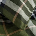 Fergus Check Printed Brushed 100% Cotton Bedlinen Duvet Set | Super King | Green