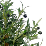 65cm Luxury Artificial Olive Tree Bush Premium Range