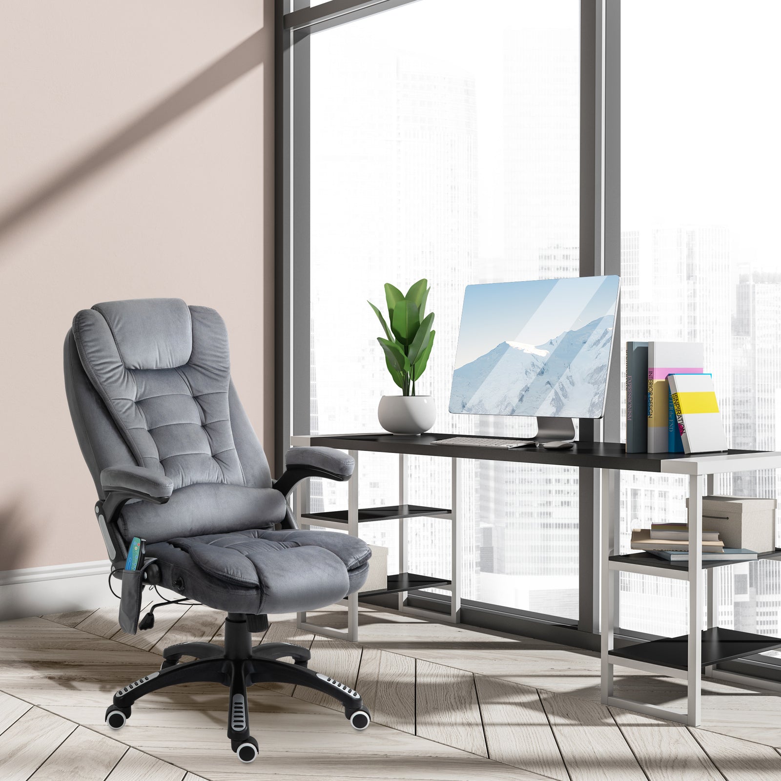 Reclining Chair Heating Massage 6-point