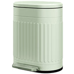 20/30l Pedal Bin, Metal Kitchen Bin With Soft-close Lid | Medium | Light Green