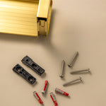 Bathroom Shelf, Organizer, Glass Wiper Matt White Architect S+ Collection