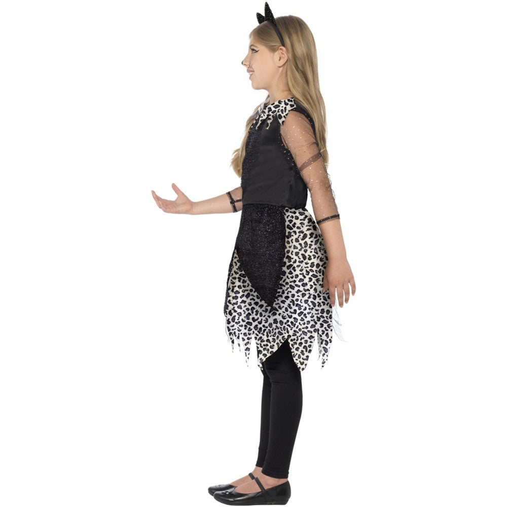 Deluxe Midnight Cat Costume | Age 10-12