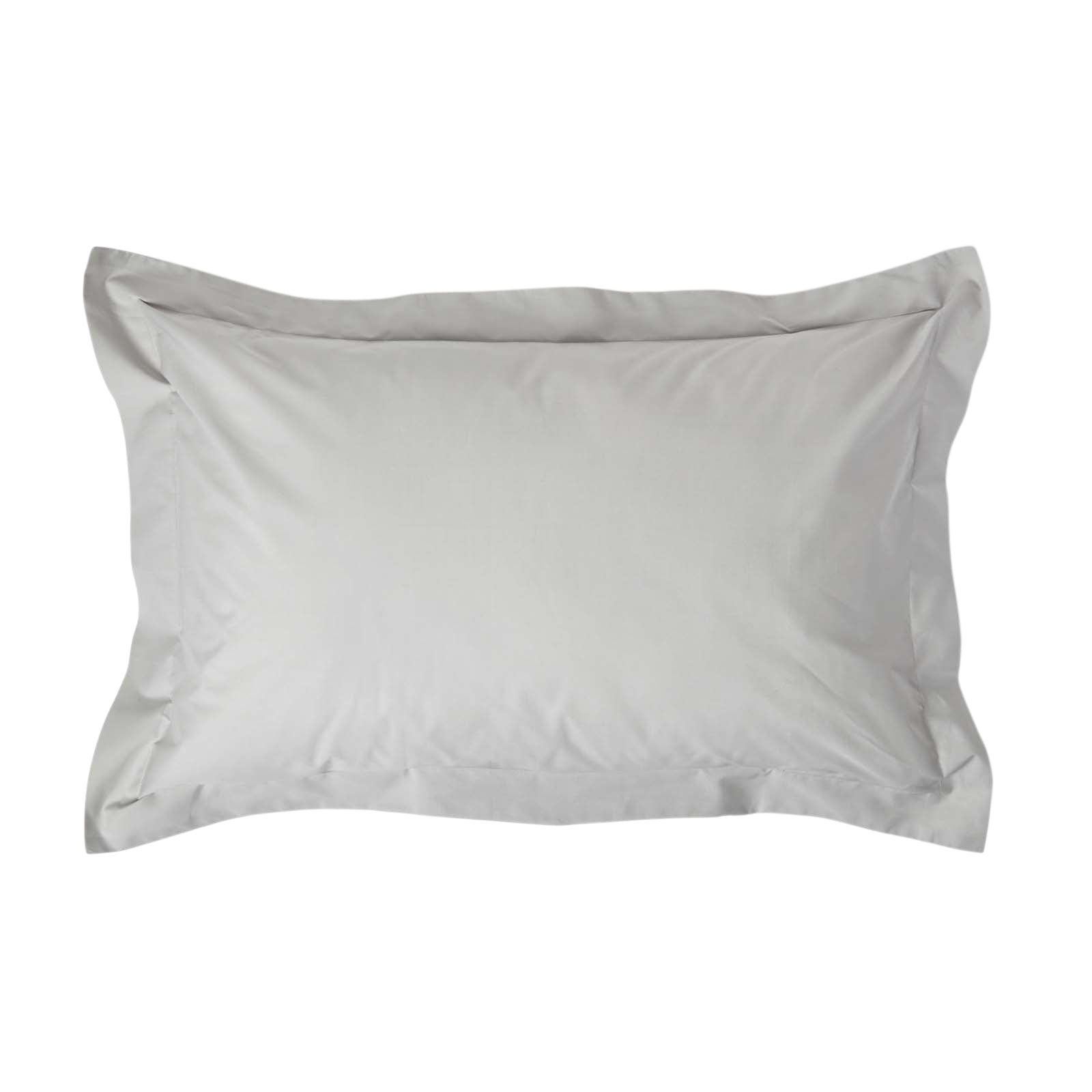Egyptian Cotton Oxford Pillowcase 200 Tc | 48 x 74cm | Silver Grey