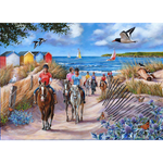 Sea Horses - Big 500 Piece Jigsaw Puzzle For Adults, With Extra Large Pieces