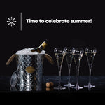 Ice & Champagne Bucket - Galvanised Steel