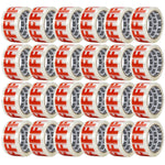 Fragile Tape 48mm X 66m Packing Tape For Parcels & Boxes | 24 Rolls