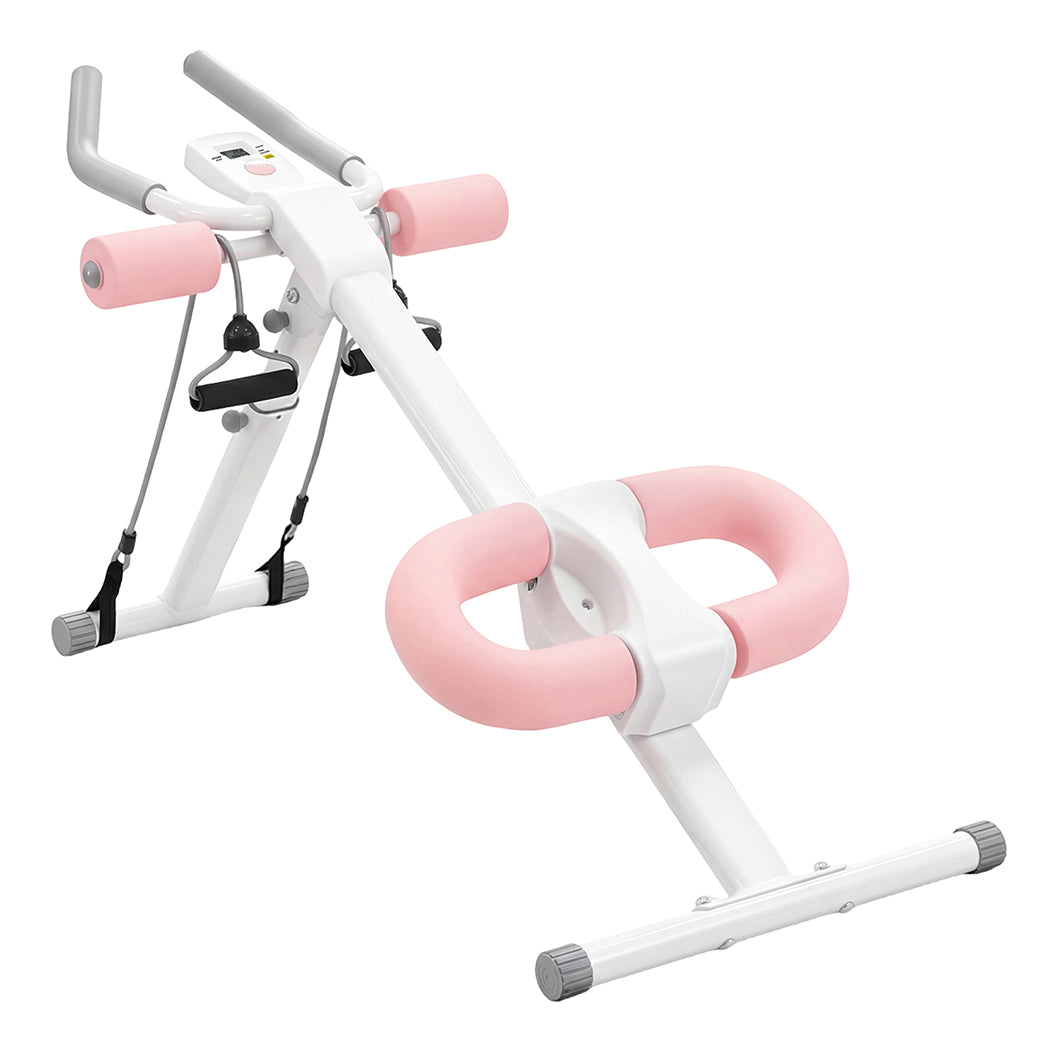 Centra Adjustable Ab Machine Foldable Abdominal Trainer Home Workout Monitor