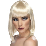 Glam Short Blunt Wig With Fringe | Blonde