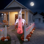 Breeins 10.2ft Halloween Inflatable Scream Ghost Decoration With Built-in Lights