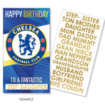Personalise Birthday Card With Sticker Sheet Official Product