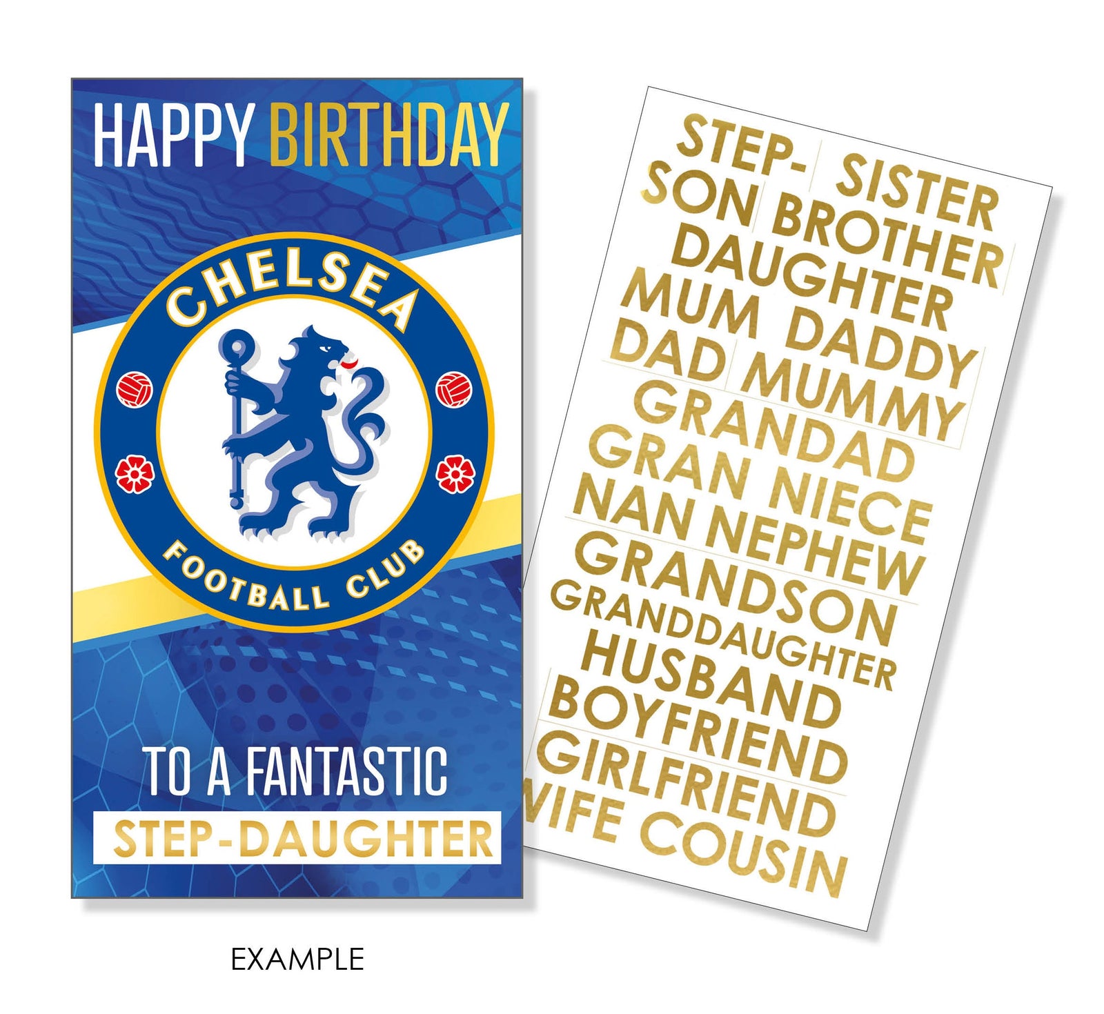 Personalise Birthday Card With Sticker Sheet Official Product
