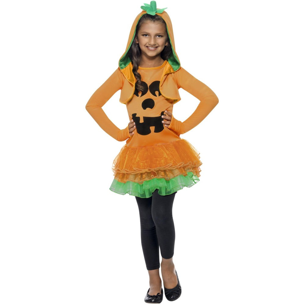Pumpkin Tutu Dress Costume | Age 10-12