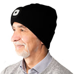 Rechargeable Lighted Hat, Night Time Safety, 180 Lumen