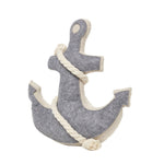 HOMESCAPES Weighted Anchor Fabric Doorstop