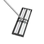 Garden Lawn Levelling Rake With Aluminium Alloy Rollers