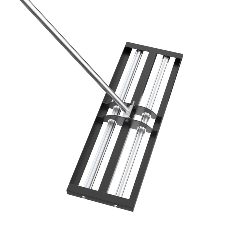 Garden Lawn Levelling Rake With Aluminium Alloy Rollers