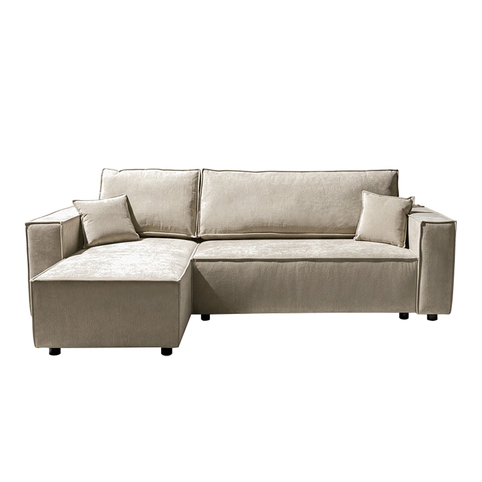 Darby Reversible Corner Sofa With Sofa Bed | Corner | Beige