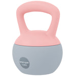 Kettlebell W/ Soft Body, Non-slip Handle | 12kg | Pink