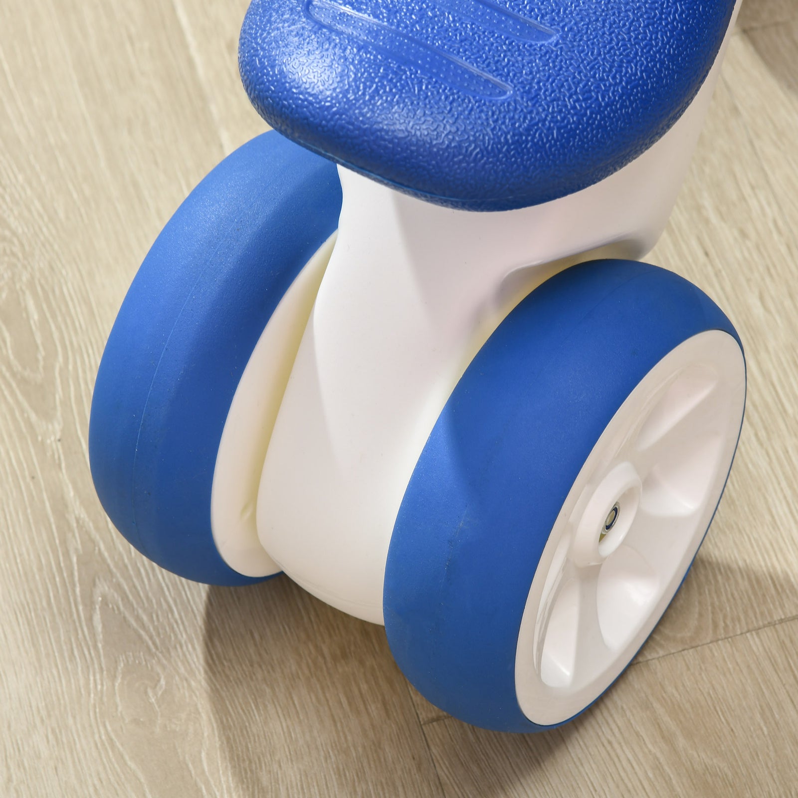 Baby Balance Bike W/anti-slip Handlebars (blue)