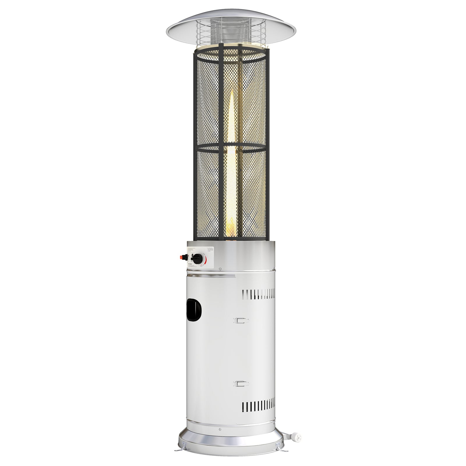 11kw Freestanding Patio Heater | Silver