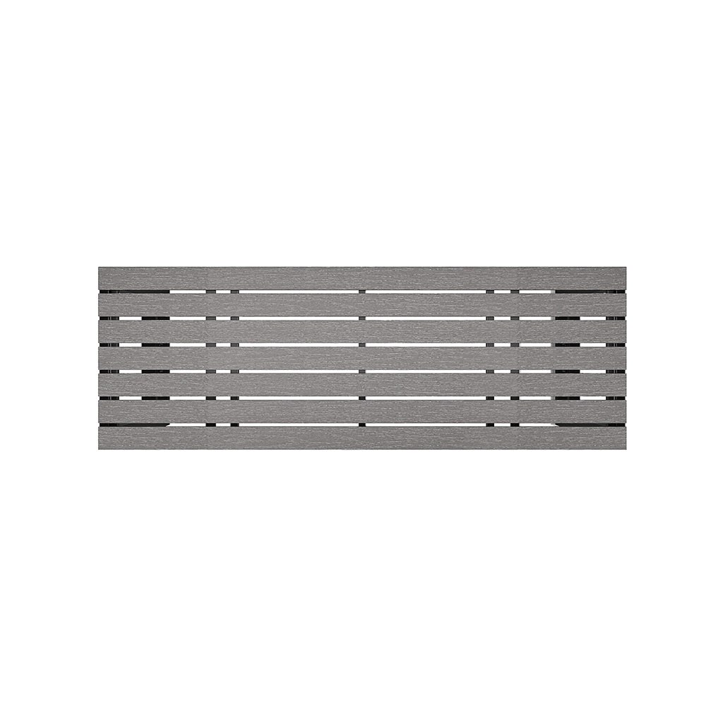 Modern Garden Bistro High Bar Table Grey - 120w X 40d X 105h Cm