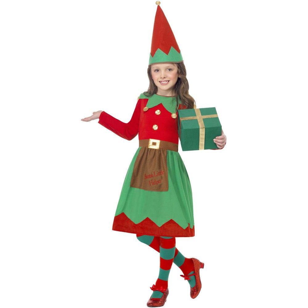 Santa's Little Helper Costume | Age 10-12
