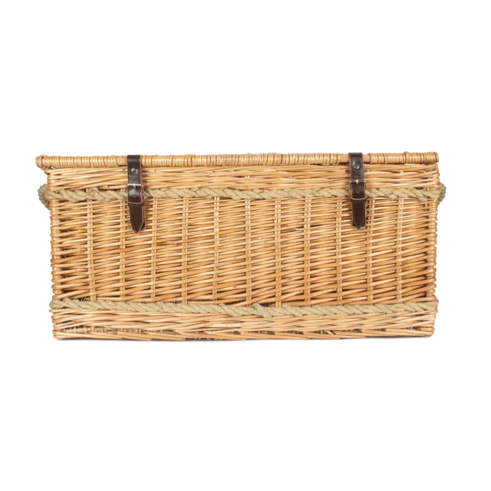 Wicker 72cm Rope Handled Trunk Picnic Basket | Brown