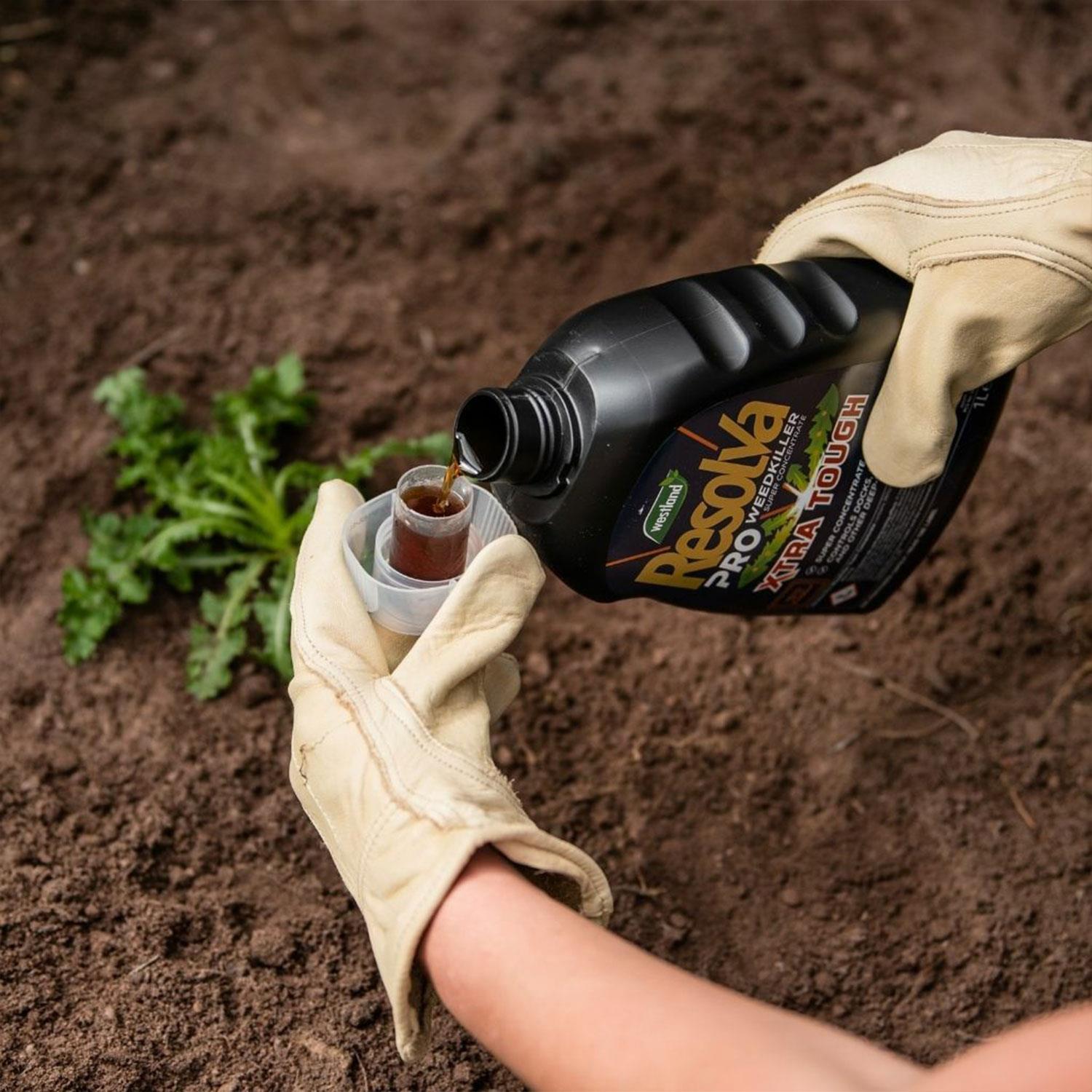 Pro Weedkiller Super Strenght Concentrate Xtra Tough Treats 2500m2 1l