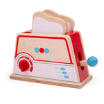 Wooden Toaster Toy, Includes 2 Slices Of Toast