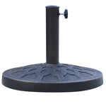 13kg Parasol Base For 38mm/48mm Poles, Bronze