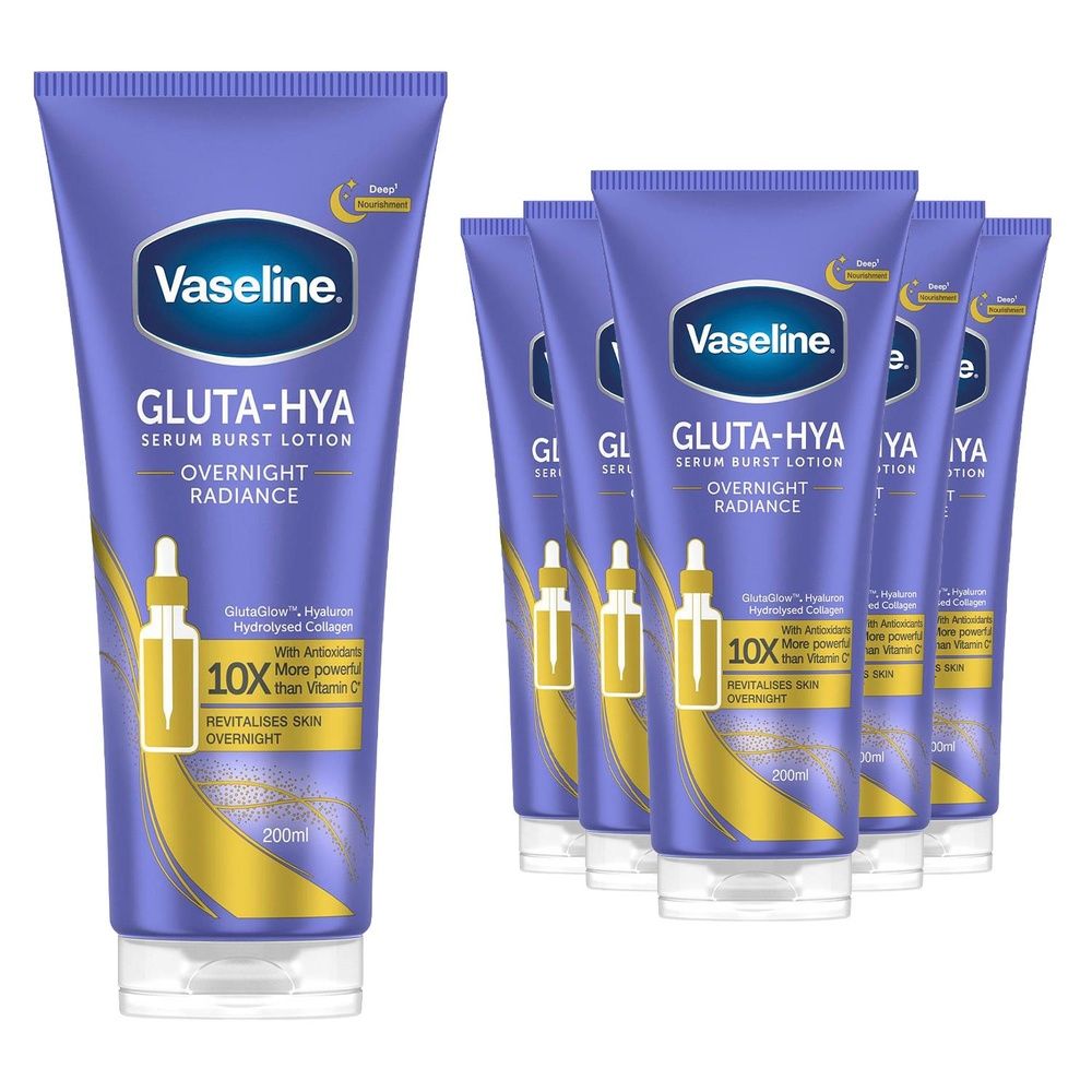 Serum Burst Lotion Gluta-hya Overnight Radiance 200ml | Set-of-6
