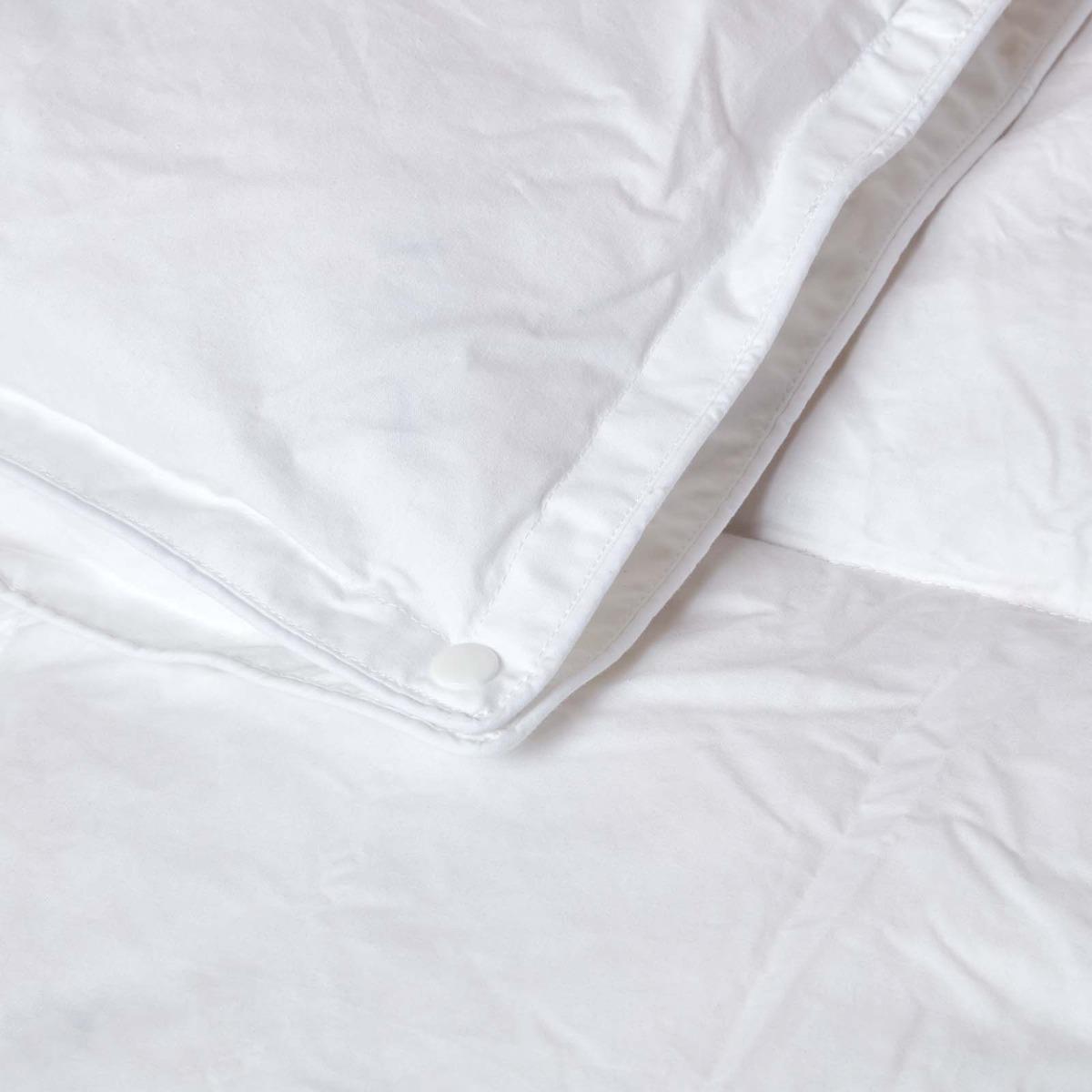 Premium White Goose Down 15 Tog All Seasons Duvet | Single | White