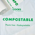 Biodegradable Bin Bags 55-65l | Set of 75 | White