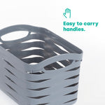 Kaari Grey Woven Basket - 7l